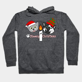 Meowy Christmas Hoodie